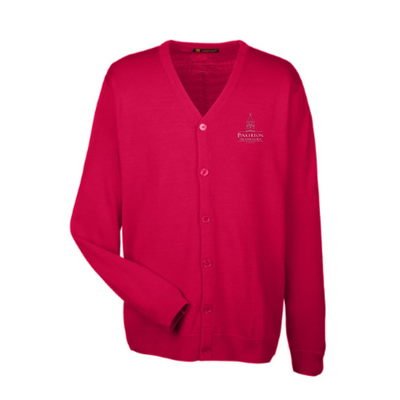 PinkertonIT - Men's Pilbloc V-Neck Button Cardigan Sweater - v3