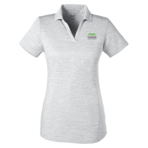 OasisSeniorAdvisors - Ladies' Icon Heather Polo v1