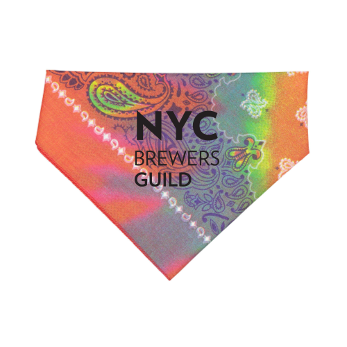 NYC Brewers Guild - Doggie Bandana v1