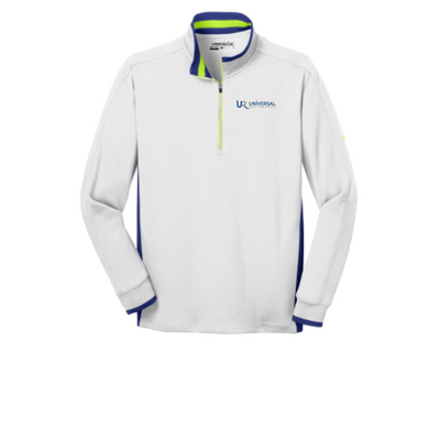 UniversalRetirement - Nike Golf Dri-FIT 1/2-Zip Cover-Up White