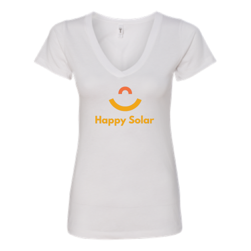 Happy Solar - Next Level Women's V-Neck