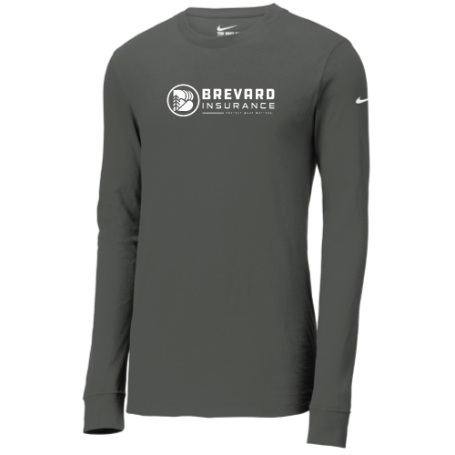 BrevardInsurance - Nike Dri-FIT Cotton/Poly Long Sleeve Tee