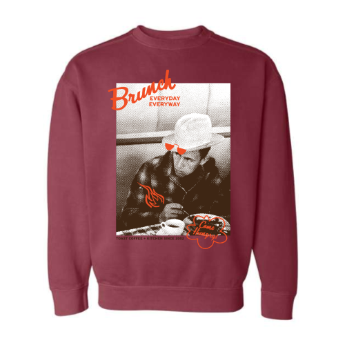 ToastCoffeeHouse - PigmentDyed Crewneck Sweatshirt - v1