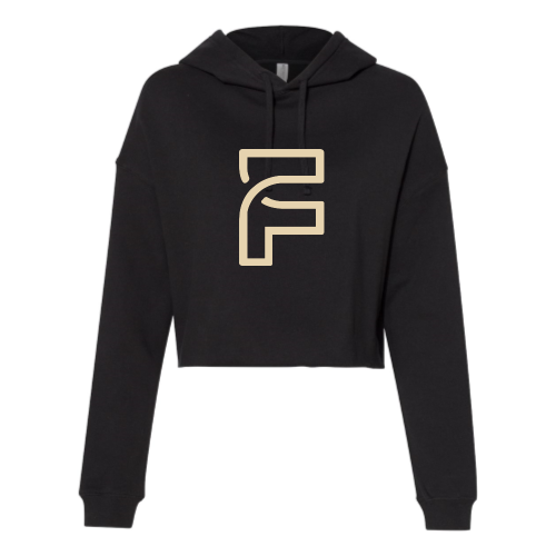 Futures Productions - Independent Trading  Women's Crop Hoodie