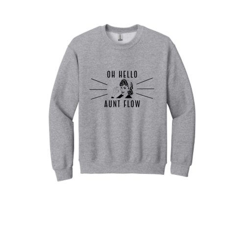 ProjectMarilyn Oh Hello - Gildan Heavy Blend Crewneck Sweatshirt