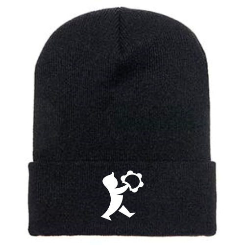 Tambourin - Cuffed Knit Beanie Yupoong - Black