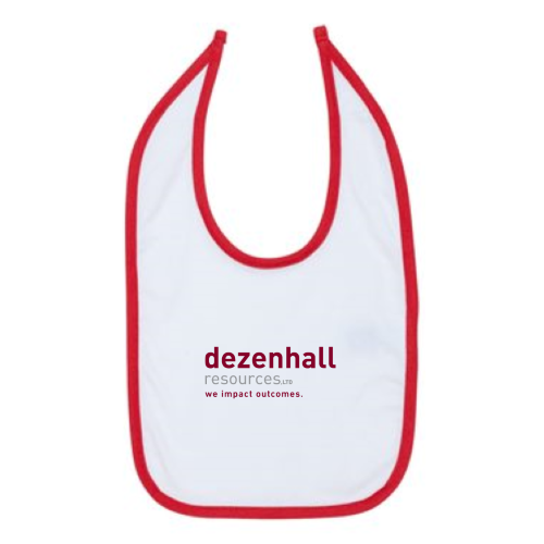 DezenhallResources - Rabbit Skins - Infant Contrast Trim Premium Jersey Bib
