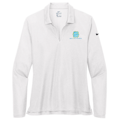 Scantron - Nike Ladies Dri-FIT Micro Pique 2.0 Long Sleeve Polo