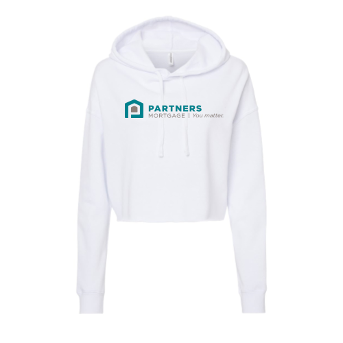 PartnersMortgage - Independent Trading Women's Crop Hoodie