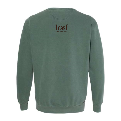 ToastCoffeeHouse - PigmentDyed Crewneck Sweatshirt - v1