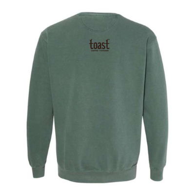 ToastCoffeeHouse - PigmentDyed Crewneck Sweatshirt - v1