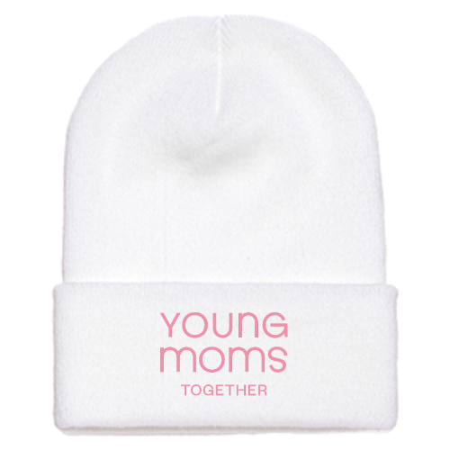 Young Moms Together - Cuffed Knit Beanie - v1