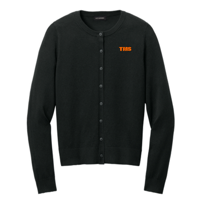 TMS - Port Authority Women’s Easy Crewneck Care Cardigan Sweater