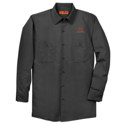 DDConstruction - Red Kap Long Size, Long Sleeve Industrial Work Shirt
