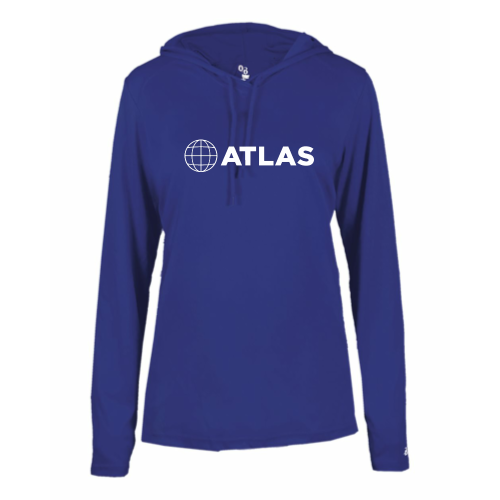 Atlas Mobility - B-Core L/S Women's Hood Tee v3