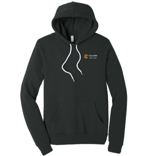 TransitRE - Unisex Poly/Cotton Hooded Pullover Sweatshirt