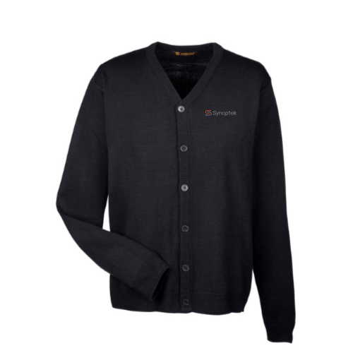 Synoptek - Men's Pilbloc V-Neck Button Cardigan Sweater