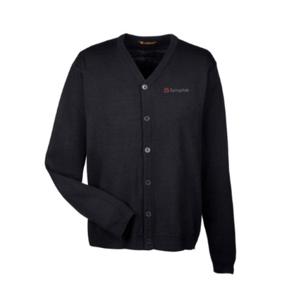Synoptek - Men's Pilbloc V-Neck Button Cardigan Sweater