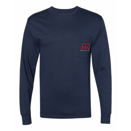 JohnsonMetalWorks - Workwear Long Sleeve Pocket T-Shirt
