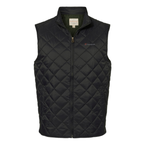 Synoptek - Men's Vintage Diamond Quilted Vest