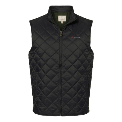 Synoptek - Men's Vintage Diamond Quilted Vest
