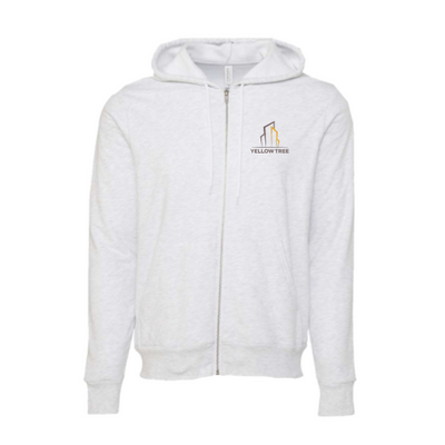 YellowTree - Unisex Sponge Fleece Full-Zip Hooded Sweatshirt