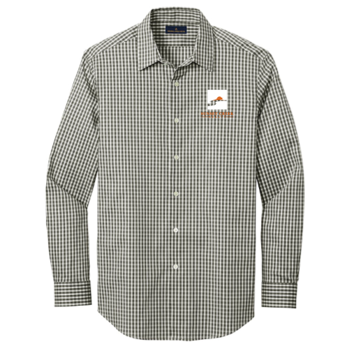 Sunset Creek Realty - Brooks Brothers Tech Stretch Patterned Shirt