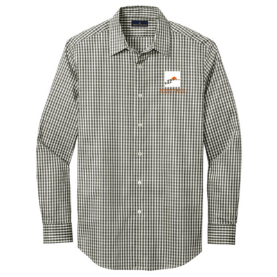 Sunset Creek Realty - Brooks Brothers Tech Stretch Patterned Shirt