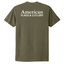 American Flags and Cutlery - Unisex Next Level  CVC T-Shirt