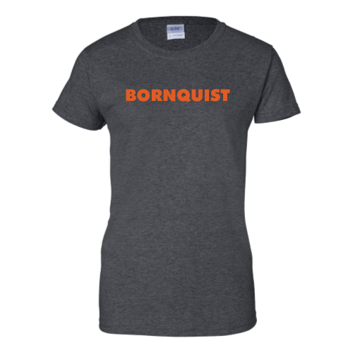 Bornquist - Ladies Ultra Cotton 6oz. T-shirt - Written Logo