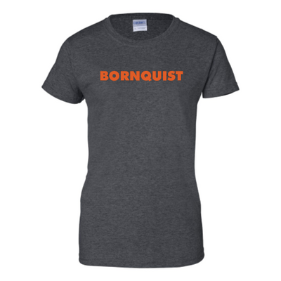 Bornquist - Ladies Ultra Cotton 6oz. T-shirt - Written Logo