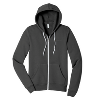 DistinctiveLighting - Unisex Sponge Fleece Full-Zip Hooded Sweatshirt