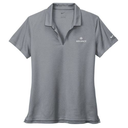 ARKANCE - Nike Ladies Dri-FIT Micro Pique 2.0 Polo - Grey