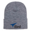 Bird Cuffed Knit Beanie