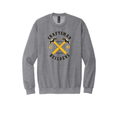 CraftsmanBuilders - Gildan Adult Softstyle Fleece Crew Sweatshirt - SF000