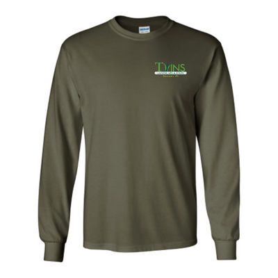 Twins Lawn Service - Gildan Unisex Cotton Long Sleeve
