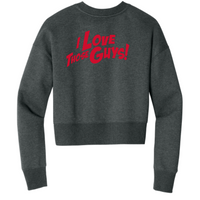 GenzRyan - District Women's Perfect Weight Fleece Cropped Crew