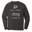 DogHop -Long Sleeve Pocket T-Shirt - Tell Your Dog I Said Hi