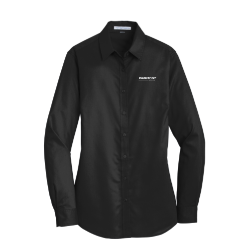 Fairmont Logistics - Port Authority Women's SuperPro™ Twill Shirt v1