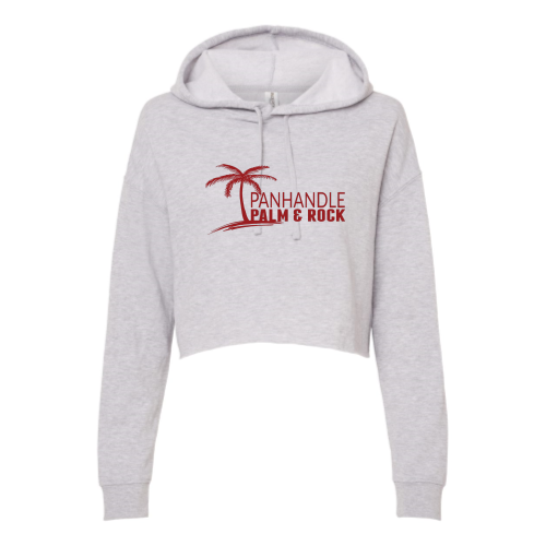 Panhandle Palm & Rock - Independent Trading Women's Crop Hoodie