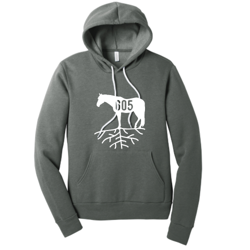 605roots - Unisex Poly/Cotton Hooded Pullover Sweatshirt