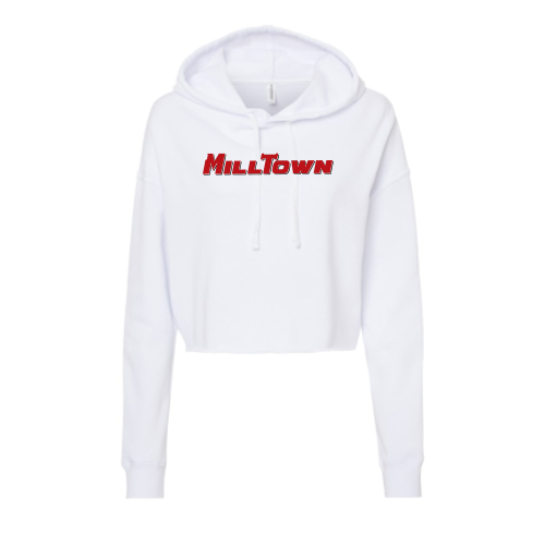 MilltownPlumbing - Independent Trading - Women's Crop Hoodie