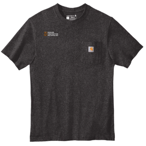 EbersonConstruction - Carhartt Workwear Pocket Short Sleeve T-Shirt