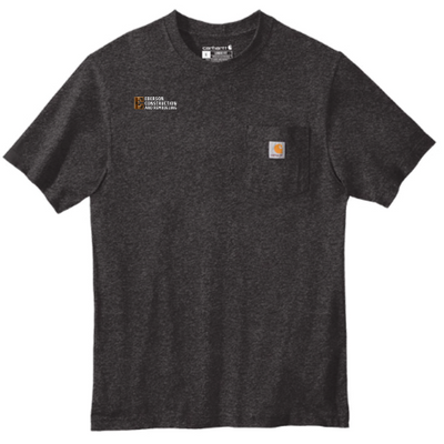 EbersonConstruction - Carhartt Workwear Pocket Short Sleeve T-Shirt