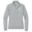 LaunchX - Nike Ladies Club Fleece Sleeve Swoosh 1/2-Zip