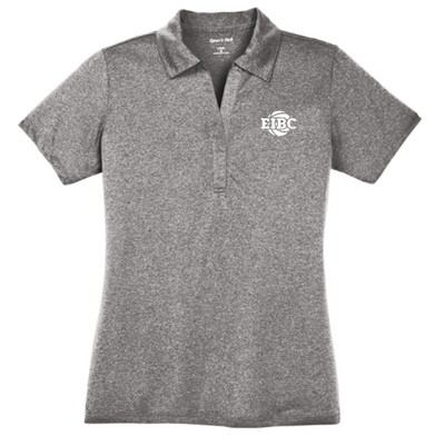EIBC Womens Heather Performance Polo