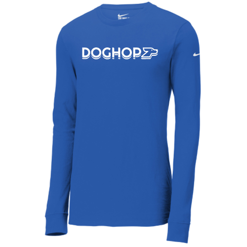 DogHop -Nike Dri-FIT Cotton/Poly Long Sleeve Tee