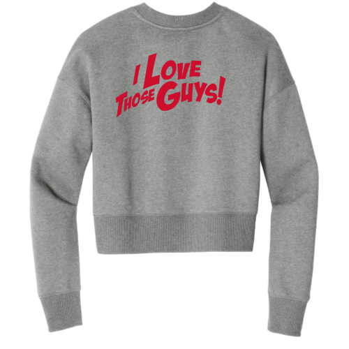 GenzRyan - District Women's Perfect Weight Fleece Cropped Crew