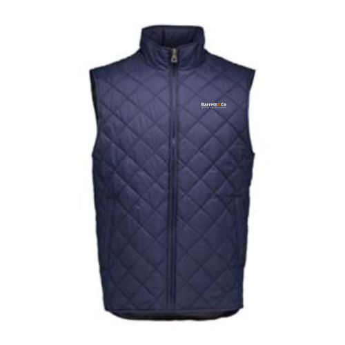 BarrettAndCompany - Vintage Diamond Quilted Vest