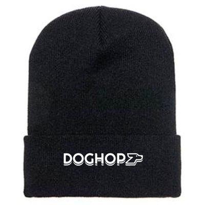 DogHop -Adult Cuffed Knit Beanie